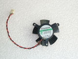 SUNON 124010VM 11.MS.CT.57.B1868A.GN DC12V 0.7W 3510 3CM 35mm 2Pin 2Wire Graphics Cooling Fan