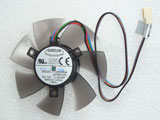 Everflow T129025SM AF8M7cR 87x87x24mm 4Pin 4Wire Graphics Cooling Fan