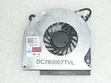 Dell Latitude E6410 04H1RR 4H1RR DC280007TVL DC5V 0.3A 4Wire 4Pin Cooling Fan