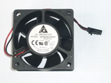 Delta Electronics AFB0624HH DC24V 0.14A 6025 6CM 60mm 60x60x25mm 2Wire Connector Cooling Fan
