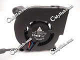Delta Electronics BFB0512LD F00 DC12V 0.15A 3Pin 3Wire Cooling Fan