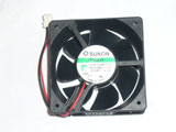 SUNON KDE1206PTV3 MS.B1883.A.X.GN DC12V 0.7W 6025 6CM 60mm 60x60x25mm 2Pin 2Wire Cooling Fan