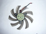 Everflow T129215SM DC12V 0.25AMP 9511 9CM 95mm 95x95x11mm 2Pin 2Wire Graphics Cooling Fan