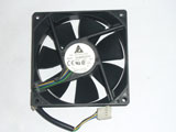Delta Electronics AUB0912VH SP16 DC12V 0.60A 9225 9CM 92mm 92x92x25mm 4Pin 4Wire Cooling Fan