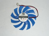 Power Logic PLD08010D12HH DC12V 0.35A 8010 8CM 80mm 80x80x10mm 2Pin 2Wire Graphics Cooling Fan