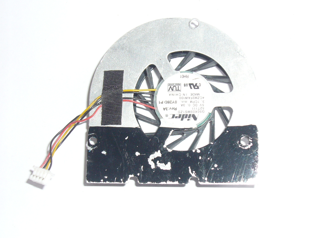 Dell Latitude 2110 08PRCG G50X05MS1ZD 52T111 DC5V 0.3A 4Wire 4Pin connector Cooling Fan