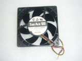 Sanyo Denki 9GH1212M405 Server Square Fan 120X120X25mm