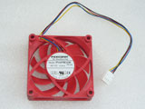 For PC AM2 AM3 K8 FM1 FM2 Socket AMD CPU Foxconn PVA070E12M-P02-AB DC12V 0.36A 70mm 70x70x15mm 4pin Cooling Fan