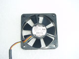 TOSHIBA D67H12-21A DC12V 135mA 6015 6CM 60MM 60X60X15MM 3pin Cooling Fan