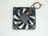 NMB-MAT 2806RL-09W-B19 CBF DC7V 0.08A 7015 7CM 70MM 70X70X15MM 3pin Cooling Fan