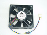 DELTA AUB0812VH 4L23 DC12V 0.41A 8025 8CM 80MM 80X80X25MM 4pin Cooling Fan