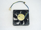 EVERFLOW R127020DH (AF0A7bR) DC12V 0.30A 7020 7CM 70MM 70X70X20MM 4pin Cooling Fan