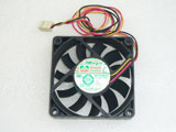 Protechnic MGT7012MB-A15 DC12V 0.13A 7015 7CM 70MM 70X70X15MM 3pin Cooling Fan