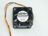 SANYO DENKI 9GV0412P3K061 DC12V 0.84A 4028 4CM 40MM 40X40X28MM 4pin Cooling Fan