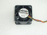 SANYO DENKI 109P0412A3033 DC12V 0.075A 4028 4CM 40MM 40X40X28MM 3pin Cooling Fan