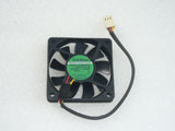 SUNON KDE1206PFV1 MS.G.(9).M DC12V 2.8W 6010 6CM 60MM 60X60X10MM 3pin Cooling Fan