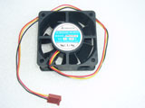 INNOVATIVE BP602512HL-03 DC12V 0.23A 6025 6CM 60MM 60X60X25MM 3pin Cooling Fan