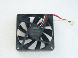 NMB 2806RL-09W-B19 CB2 DC7V 0.08A 7015 7CM 70MM 70X70X15MM 3pin Cooling Fan