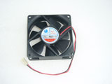 YOUNG YEAR D80SM-12 DC12V 0.14A 8025 8CM 80MM 80X80X25MM 2pin Cooling Fan