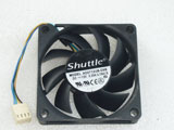 Shuttle AD0712UB D09B DC12V 0.35A (L19A)S 7015 7CM 70MM 70X70X15MM 4pin Cooling Fan