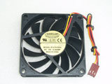 EVERFLOW R127015DH DC12V 0.30A 7015 7CM 70MM 70X70X15MM 3pin Cooling Fan