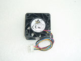 DELTA TAA0412CD-AF83 DC12V 0.60A 4020 4CM 40MM 40X40X20MM 4pin Cooling Fan