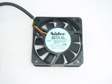 Nidec D06R-05TS2 01B DC5V 0.09A 6015 6CM 60MM 60X60X15MM 3pin 3wire Cooling Fan