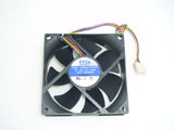 AVC DS08025T12HP028 DC12V 0.30A 8025 8CM 80MM 80X80X25MM 4pin Cooling Fan