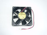 ADDA AD0824HS-A71GL DC24V 0.16A 8025 8CM 80MM 80X80X25MM 2pin Cooling Fan