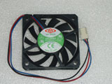 TOP MOTOR DF1206BH (DF126010BH-3) DC12V 0.20A 6010 6CM 60MM 60X60X10MM 3pin Cooling Fan