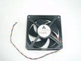 DELTA AUB0812VH 8F1L DC12V 0.41A 8025 8CM 80MM 80X80X25MM 4pin Cooling Fan