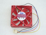 For PC AM2 AM3 K8 FM1 FM2 Socket AMD CPU AVC DSSC0715R2M P004 DC12V 0.4A 7015 7CM 70mm 70x70x15mm 4pin Cooling Fan