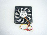 T&T 7015M12C NF1 DC12V 0.25A 7015 7CM 70MM 70X70X15MM 3pin Cooling Fan