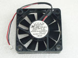 ICFAN F6015ER-24HBV FK2-6872 01 DC24V 0.04A 6015 60X60X15MM 3pin Cooling Fan