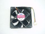 AVC DS08025R12U DC12V 0.7A P016 8025 8CM 80MM 80X80X25MM 4pin Cooling Fan