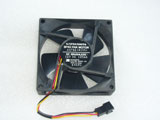 MATSUSHITA ASF82141001 SF80 DC12V 125mA 8025 8CM 80MM 80X80X25MM 3pin Cooling Fan