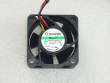 SUNON KDE1204PKVX MS.E.AF.GN DC12V 1.4W 4020 4CM 40MM 40X40X20MM 3pin Cooling Fan