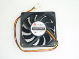 Y.S.TECH FD1270155B 1F DC12V 2.28W 7015 7CM 70MM 70X70X15MM 3pin Cooling Fan