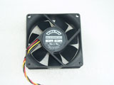 ELINA FAN KDA120825HB6P(-50A)(-1) DC12V 220mA 8025 80X80X25MM 3pin Cooling Fan