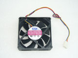 AVC DSSC0715R2L P002 DC12V 0.3A 7020 7CM 70MM 70X70X20MM 4pin Cooling Fan