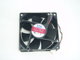 AVC DL08025R12U PS41 DC12V 0.50A 8025 8CM 80MM 80X80X25MM 4pin Cooling Fan