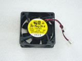 JAPAN SERVO TUDC12Z4 DC12V 0.14A 1.8W 6025 6CM 60MM 60X60X25MM 3pin Cooling Fan