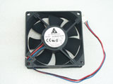 DELTA AUB0812VH 5H33 DC12V 0.41A 8025 8CM 80MM 80X80X25MM 3pin Cooling Fan