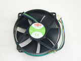 TOP MOTOR DF129225PM DC12V 0.30A 9525 95X95X25MM 4pin Cooling Fan