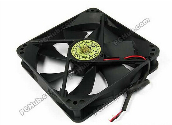 YaLn FAN D12BH-12 (M-GP1) DC 12V 0.30A 120x120x25MM 2wire Cooling Fan