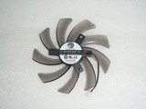 Gigabyte 9510 N740 N730 N660 PLD10010S12H DC12V 0.30A 2Pin Cooling Fan