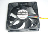 Sanyo Denki 9A0912M401 DC12V 0.12A 90X90X25mm 9CM 9025 90mm 3Pin 3Wire Cooling Fan