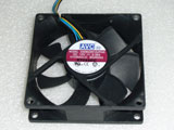 AVC DS08025R12UP048 8CM 8025 DC12V 0.35A 80x80x25mm 4Pin Fan