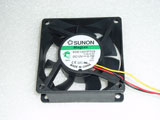 SUNON KDE1207PTV3 13.MS.AF.GN DC12V 0.7W 7025 7CM 70x70x25mm Fan