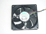 Nidec T92T12MHA7-57 DC12V 0.14A 9025 9CM 90x90x25mm 4Pin Fan